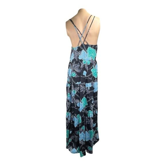 Ann Taylor LOFT Tiered Floral Maxi Dress – Size 10 - Picture 2 of 7